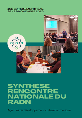 Page couverture de la synthèse de la 10e Rencontre nationale